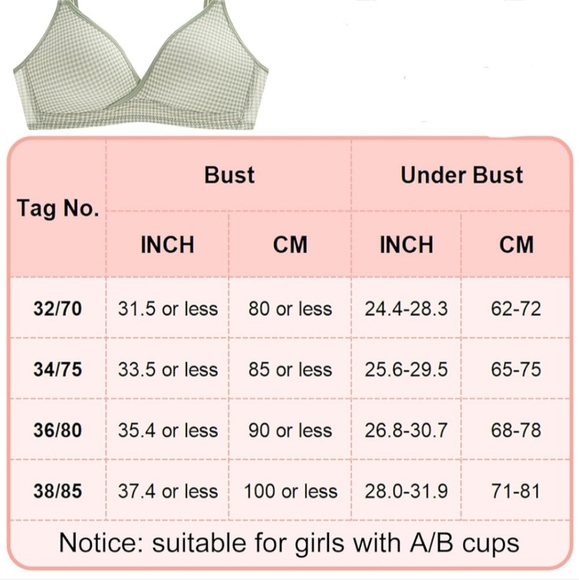 Girls Wireless Training Bralette - Picture 7 of 7